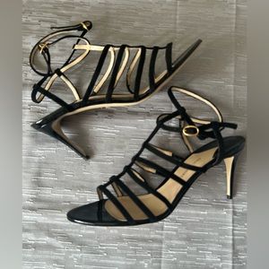Paul Andrew “Herringbone” 75 Suede Heels